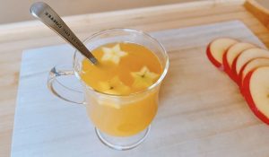ホットアップル＆オレンジジュース
