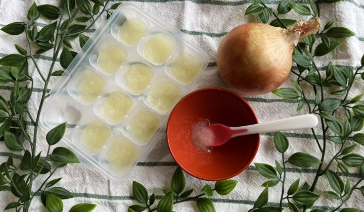 【離乳食初期～】素材の甘さ100%！万能玉ねぎペースト